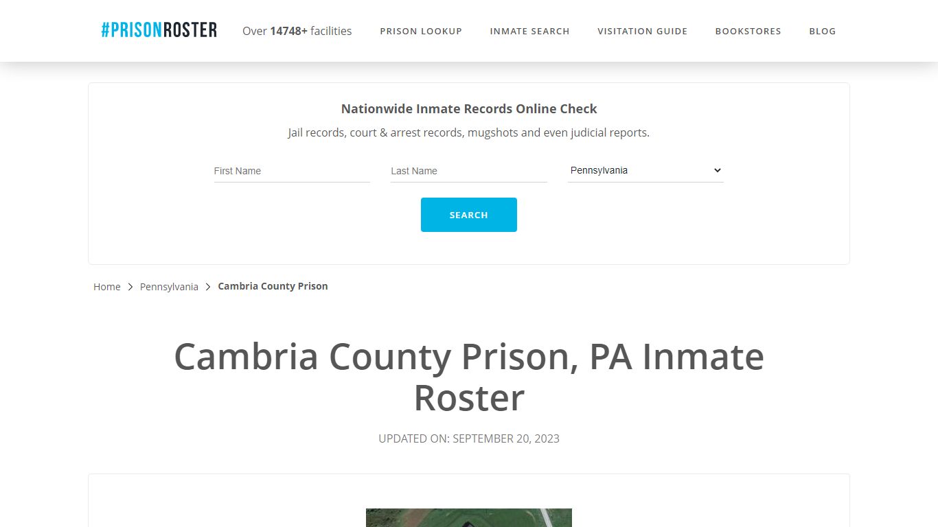 Cambria County Prison, PA Inmate Roster - Prisonroster